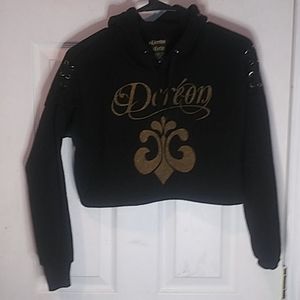 Drawstring Crop Top Shirt